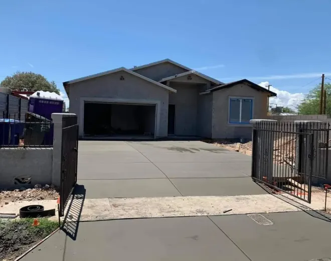 flatwork services driveway install tucson az